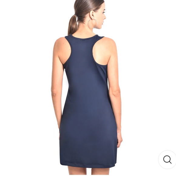 SAVALINO Darcy Dress Navy size M - Picture 14 of 16